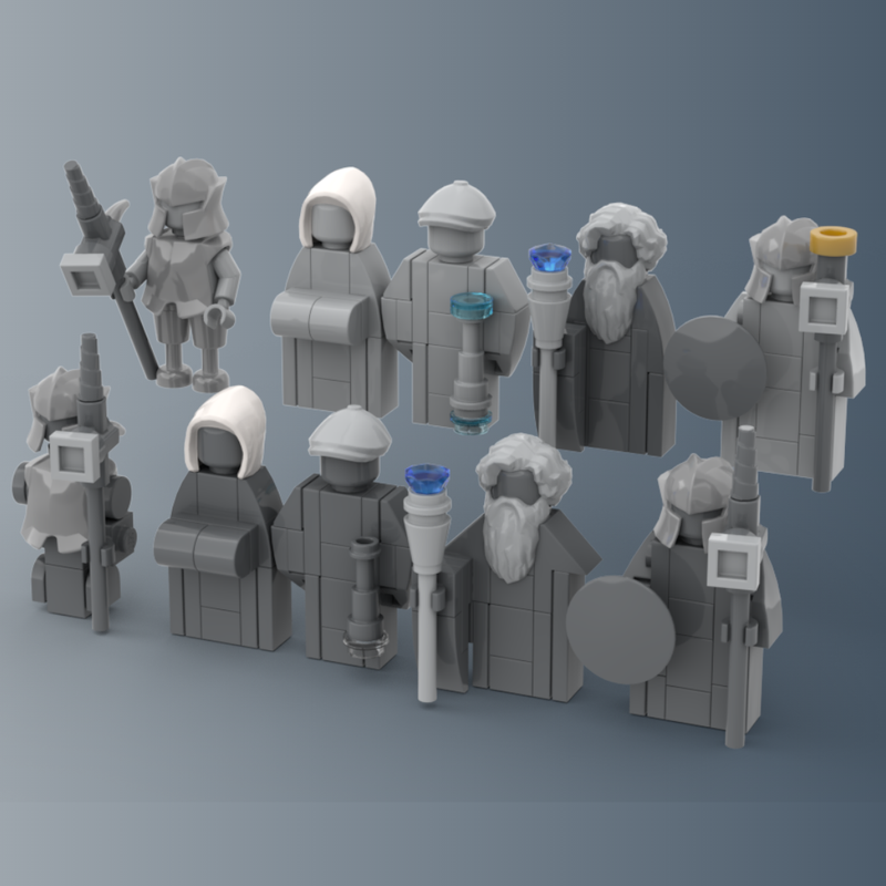 Lego Statues