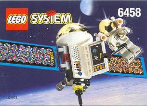 Lego Satellite with Astronaut