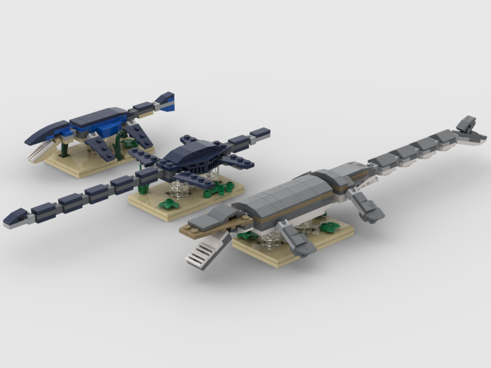 Lego Prehistoric Marine Reptiles