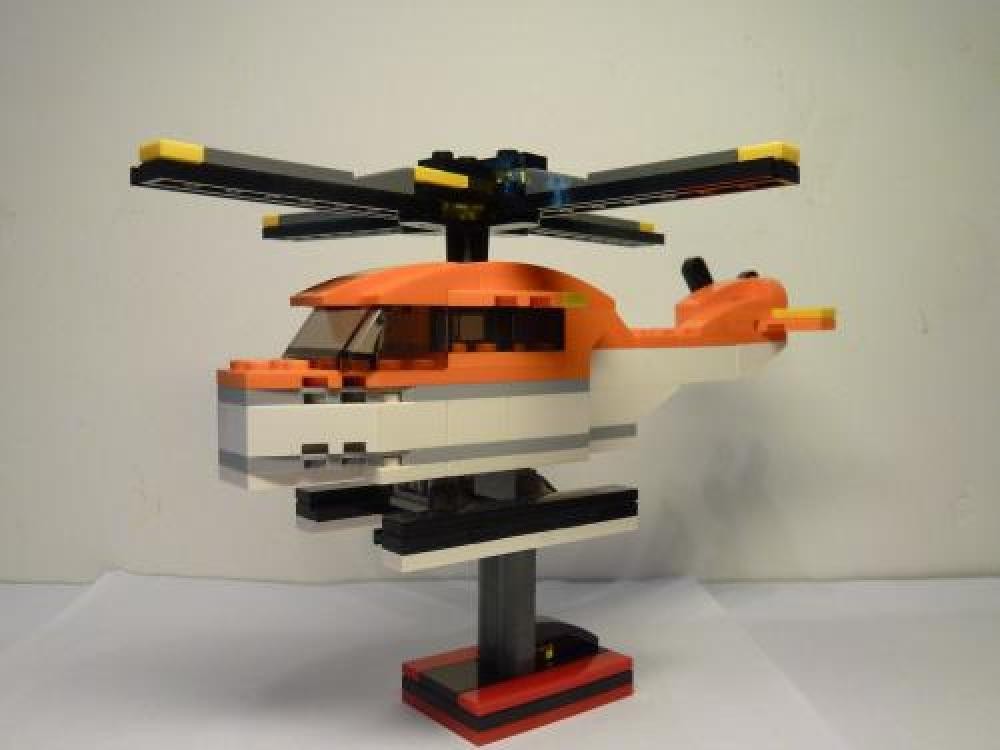 Lego 7345 Custom Helicopter