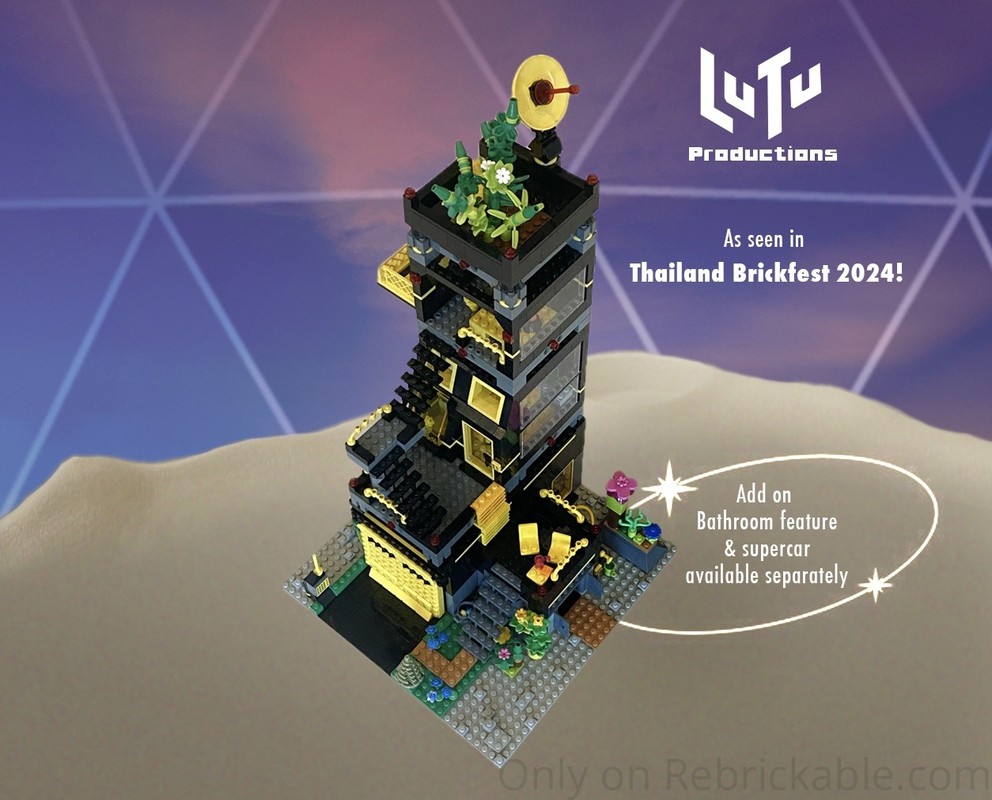 Lego Blacktron Executive Home