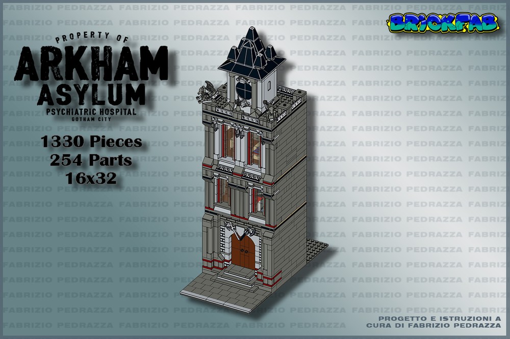 Lego Arkham Modular 16 stud