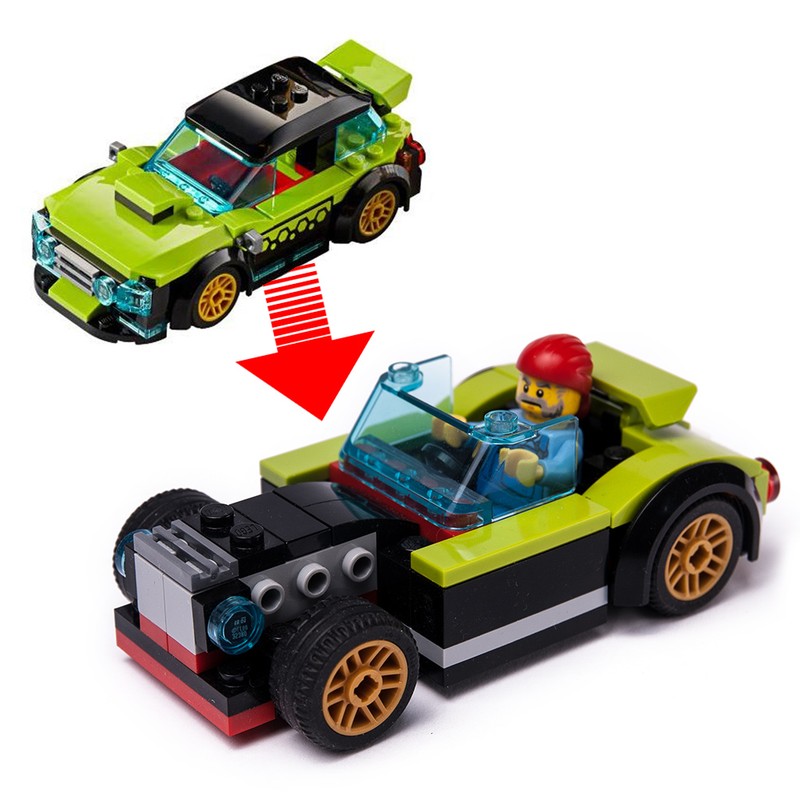 Lego 60258 Lime ROD