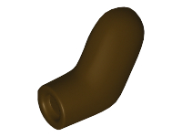 Lego Arm, Left / Dark Brown