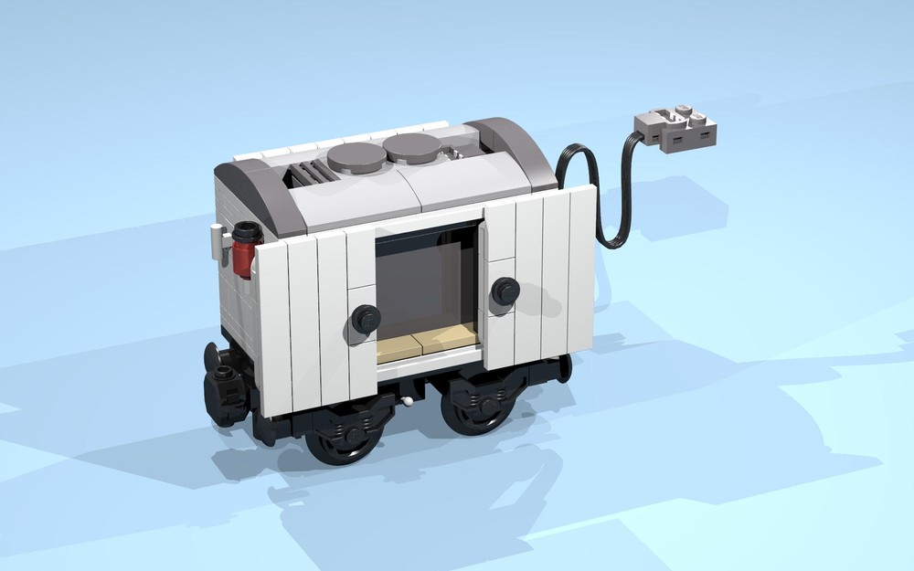 Lego 4-Wheel Battery Wagon (mini)