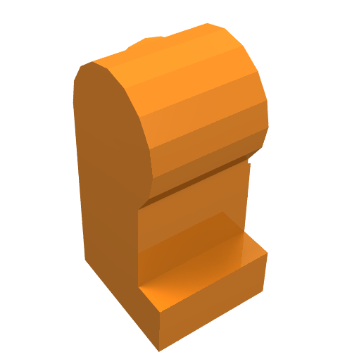Lego Leg, Right / Orange
