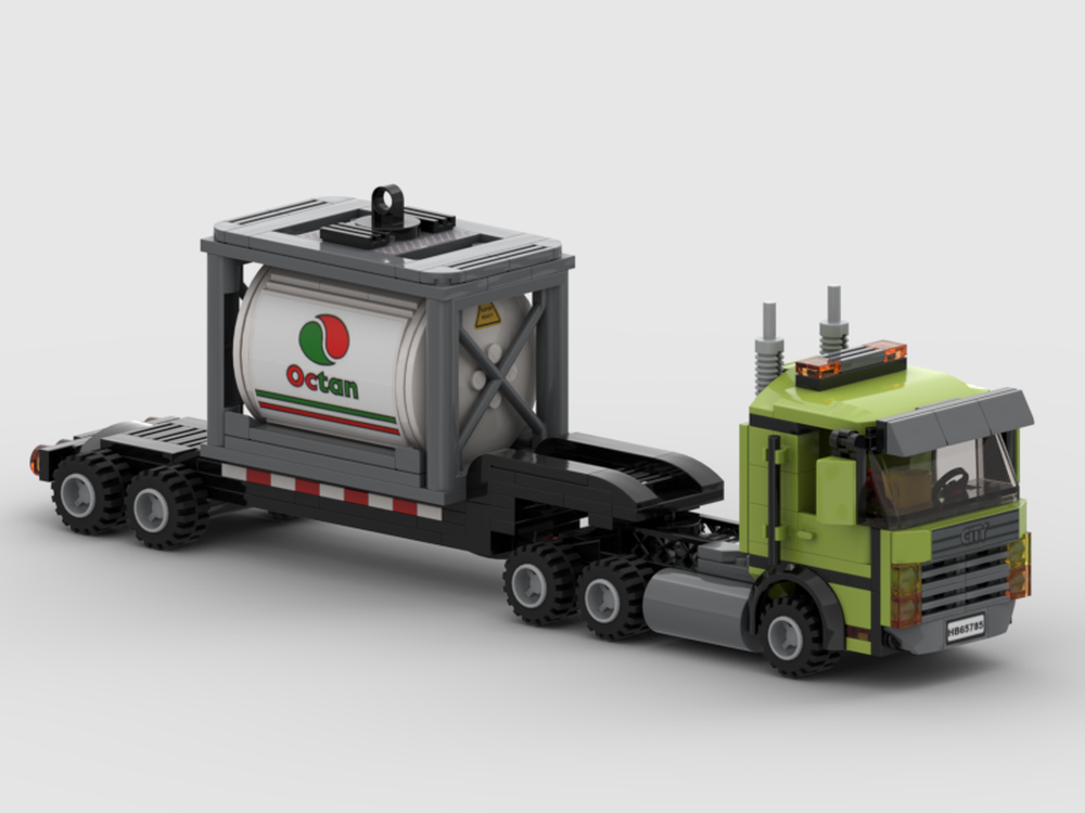 Lego Tank Container Hauler