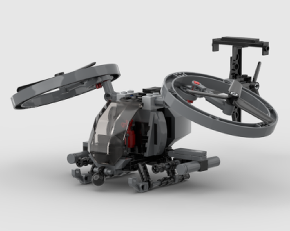 Lego MH-6 Little bird 6th Gen sci-fi