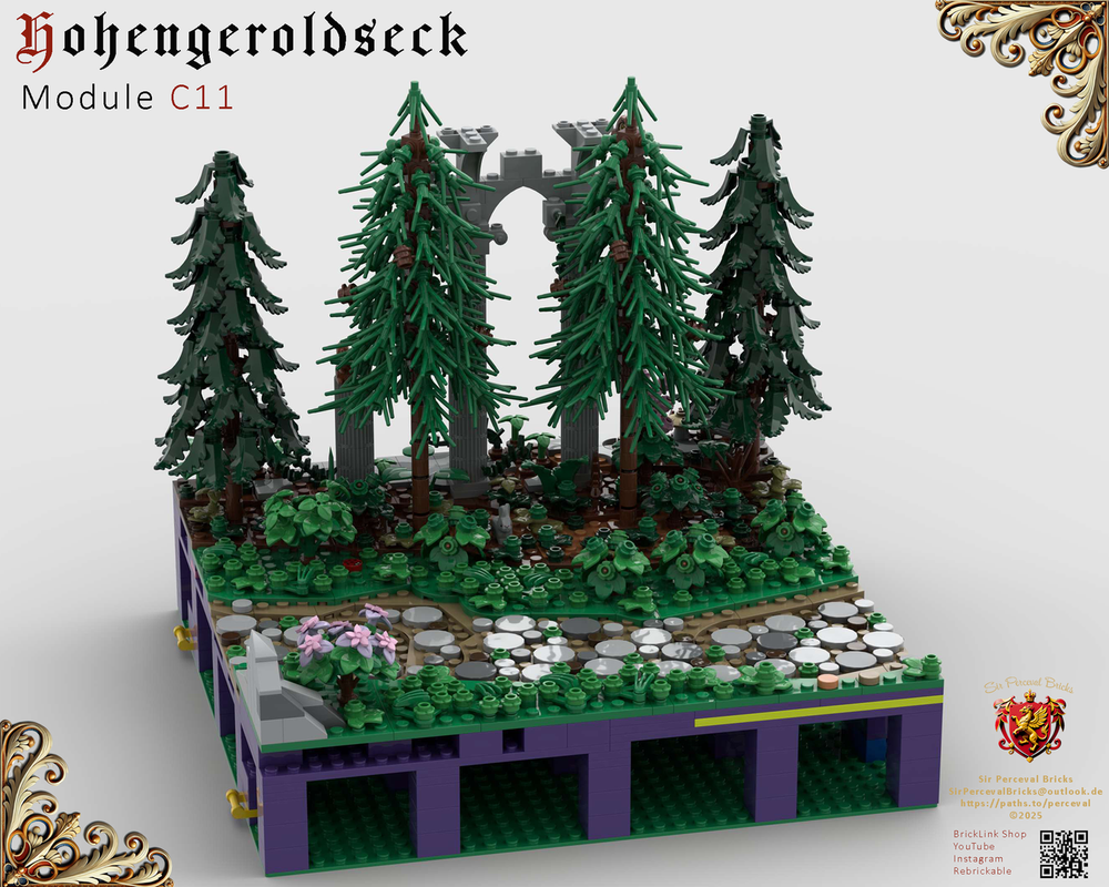 Lego C11 Castle Hohengeroldseck - Path