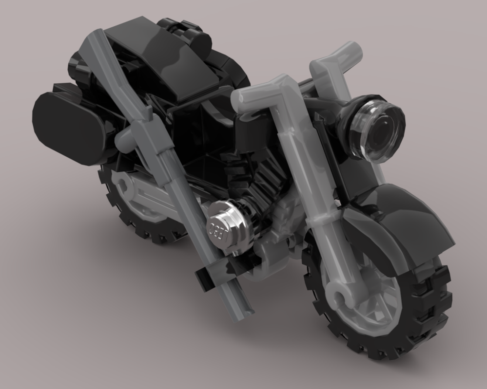 Lego Box Office Builds - Terminator 2 - Motorcycle