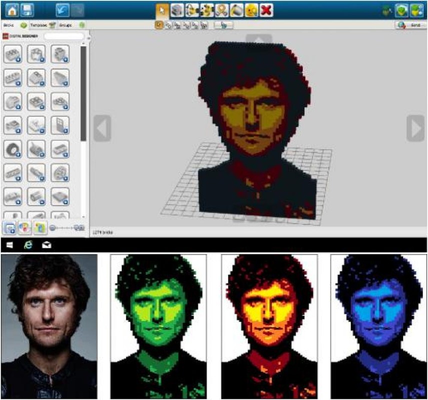 Lego Guy Martin, English motorcycle racer and television personality.