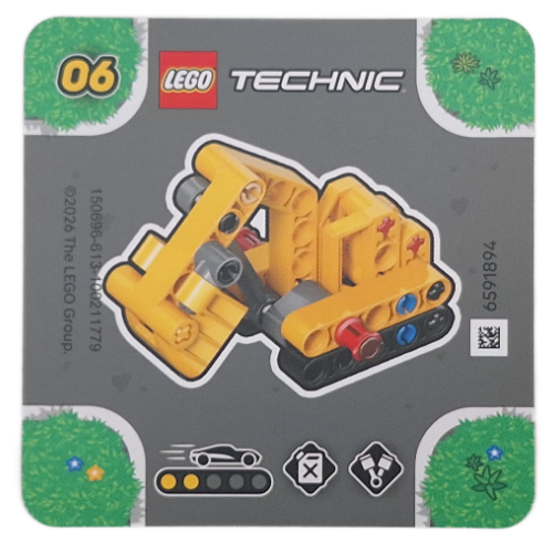 Lego Activity Card for Set 42233-6
