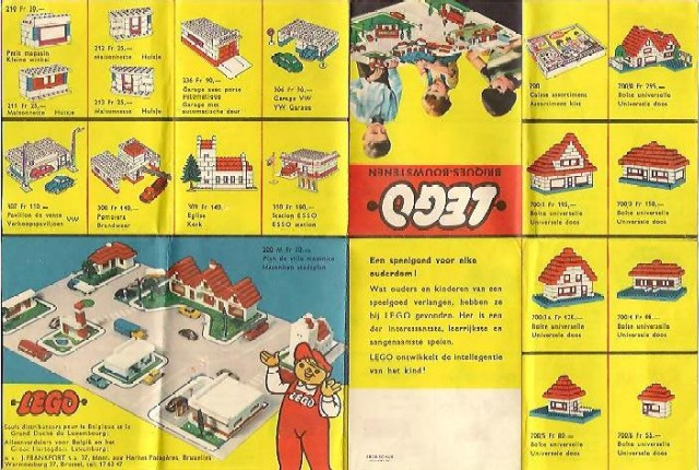 Lego 1958 Belgian, Luxembourg