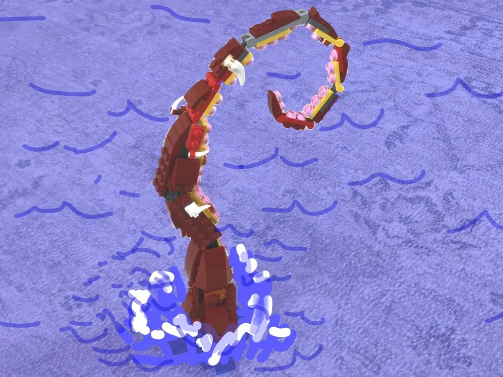 Lego Kraken Tentacle 31130+31102