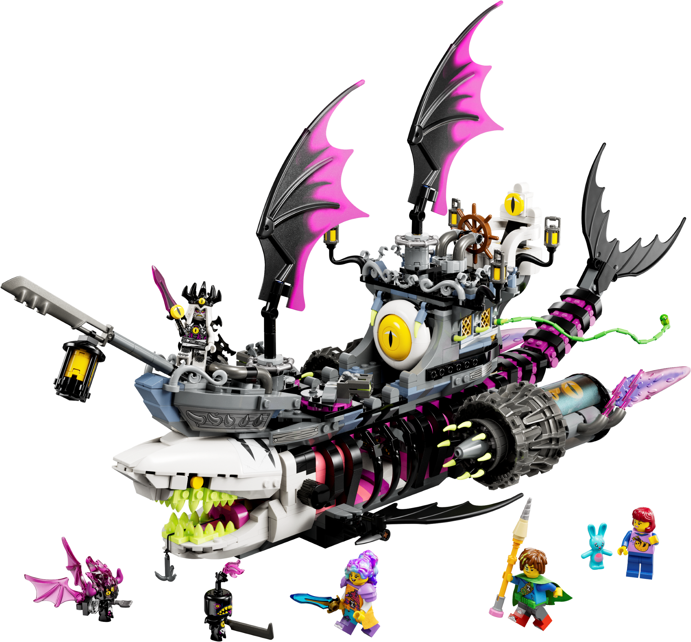 Lego Nightmare Shark Ship