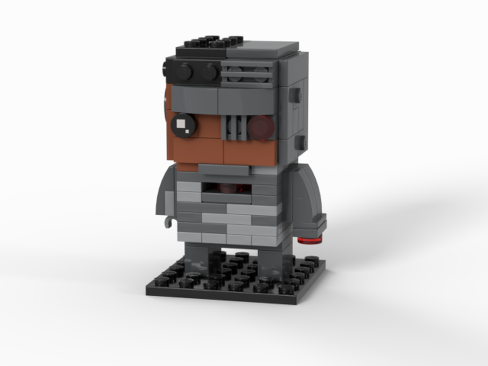 Lego Brickhead DC Cyborg