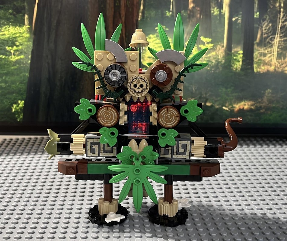 Lego African micro:bit Forest Monster "Msitu"