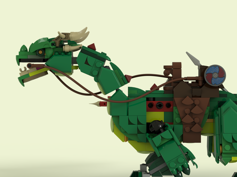 Lego Medieval Dragon Saddle