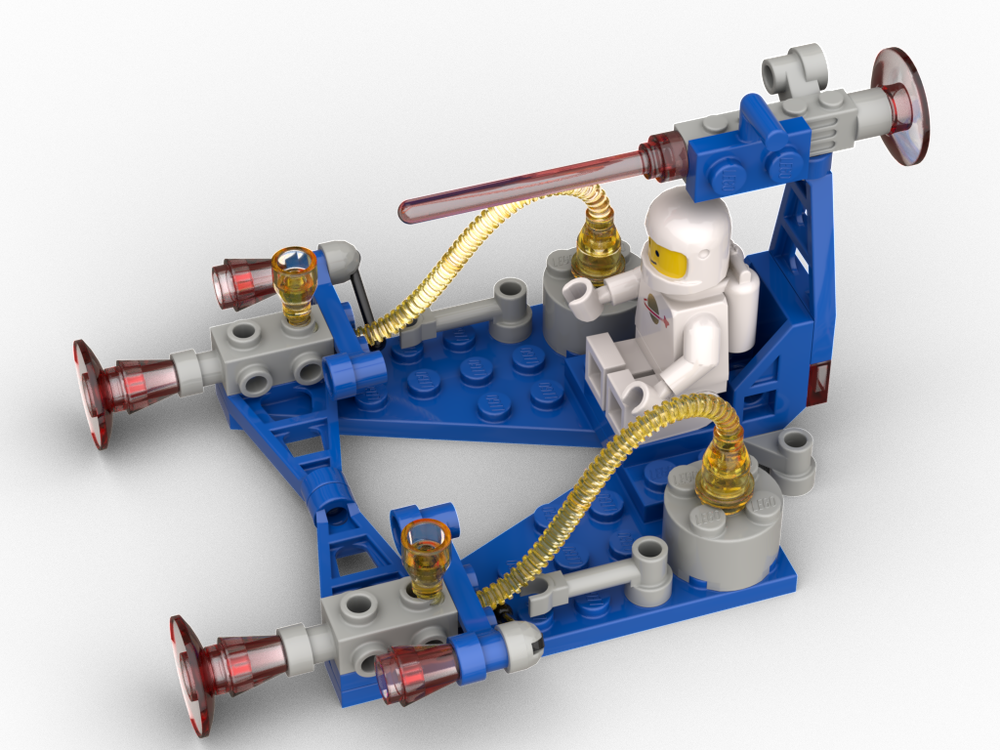 Lego 6825 - Buckaroo's overthruster experiment