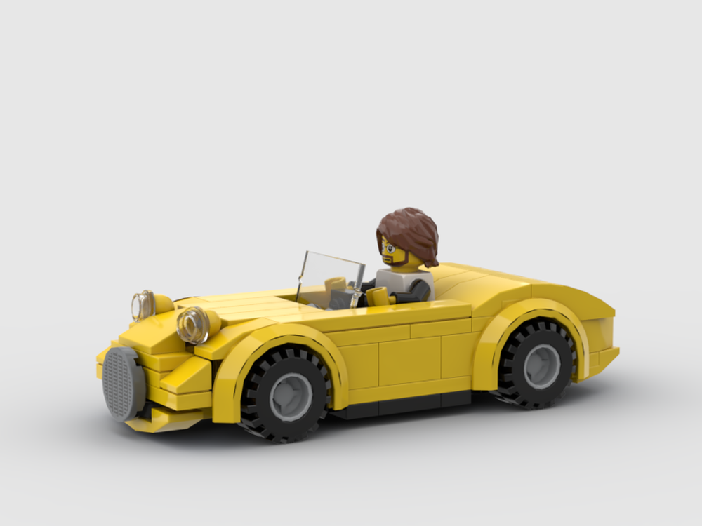 Lego Austin Healey Bugeye Sprite