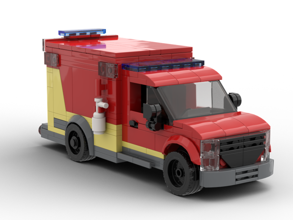 Lego Fire Dept. Ambulance | EMS 1