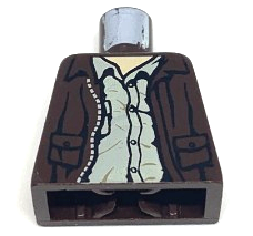 Lego Torso Indiana Jones Leather Jacket, Button Down Shirt Pattern