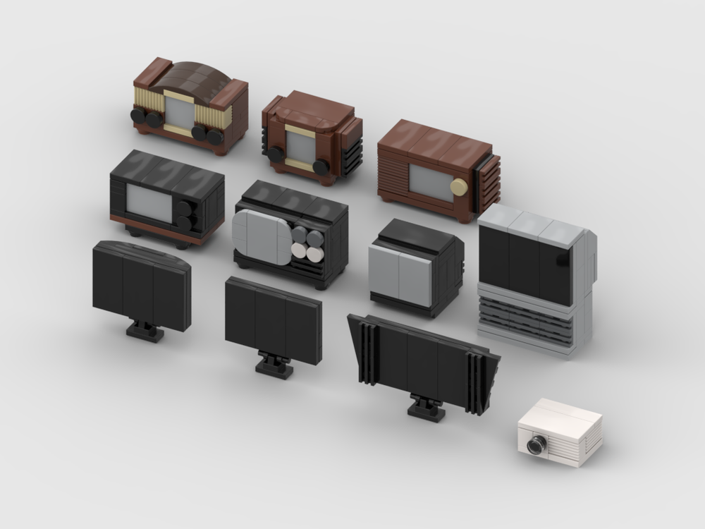 Lego The Evolution of Television