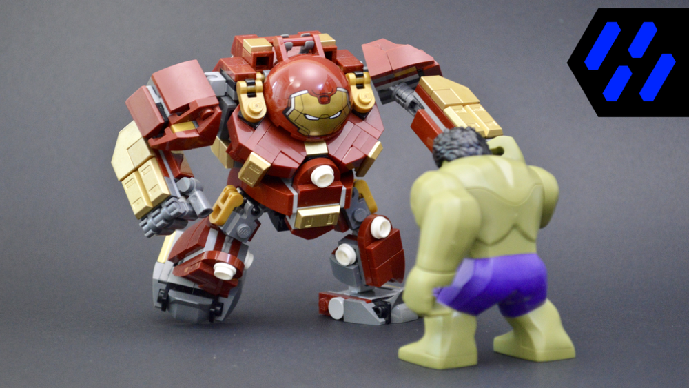 Lego Mini Iron Man Mark 44 Hulkbuster