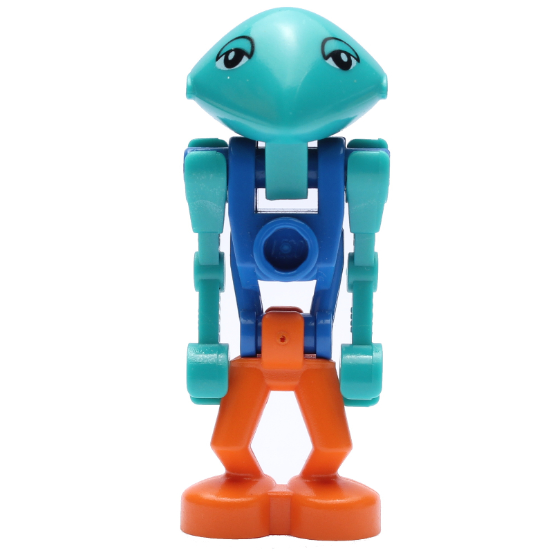 Lego Martian, Blue and Orange