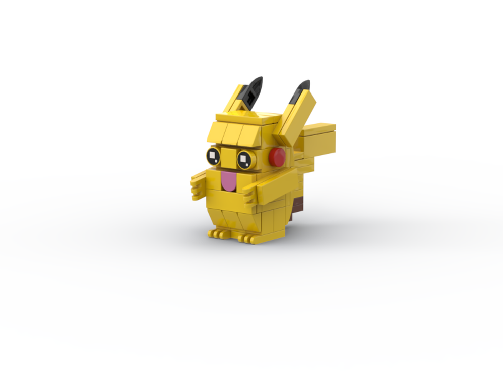Lego #025 Pikachu (updated)
