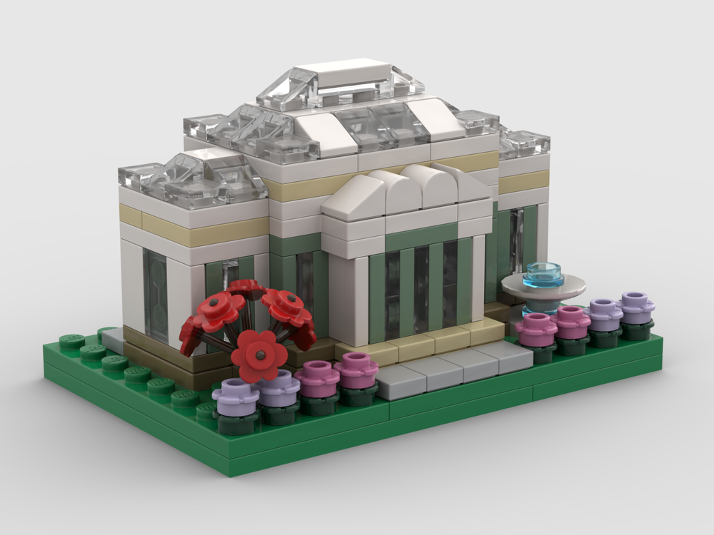 Lego 21353 - mini modular Botanical Gardens