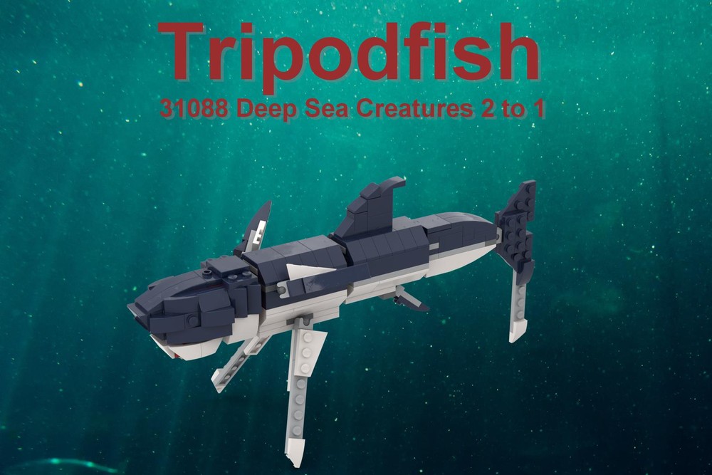 Lego Tripodfish 31088 2 to 1