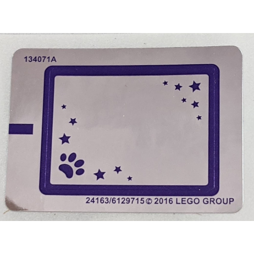 Lego Sticker Sheet for Set 41114-1 / [No Color/Any Color]