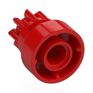 Lego Technic Gear 8 Tooth with Clutch on One Side / Red