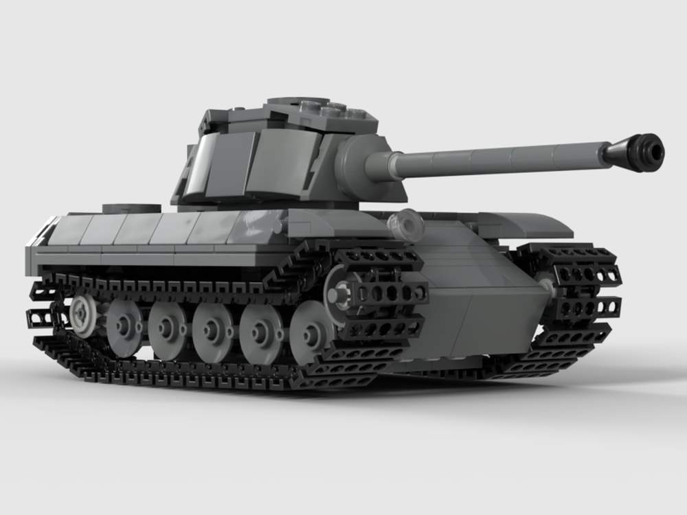 Lego Tiger 2 WW2 Tank
