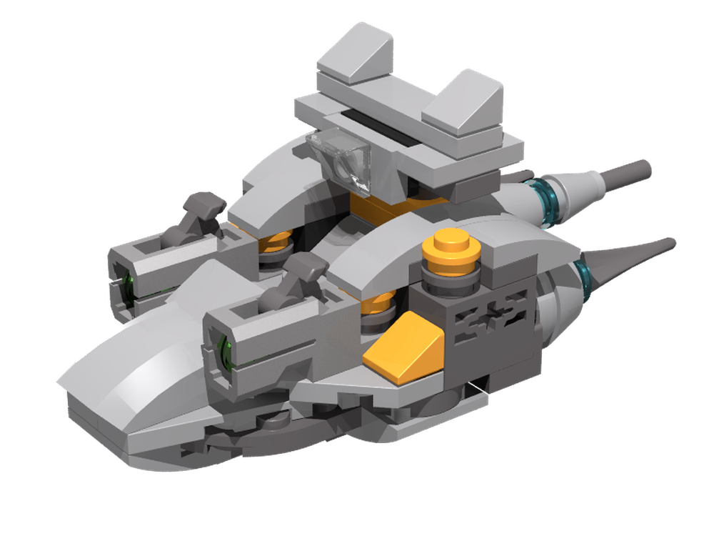 Lego Mando's Imperial Destroyer Microfighter