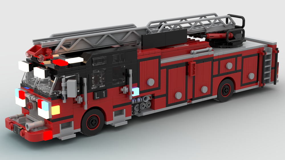 Lego (Free) Lego Aerial 75ft Ladder Fire Apparatus