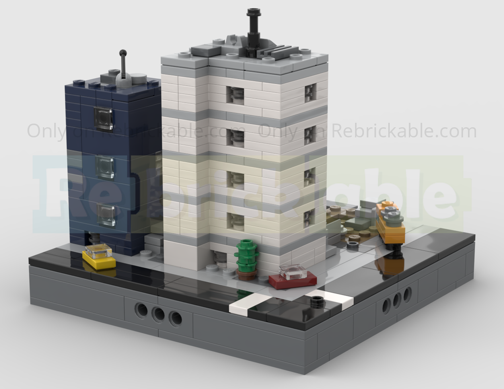 Lego Micropolis City - Office Blocks