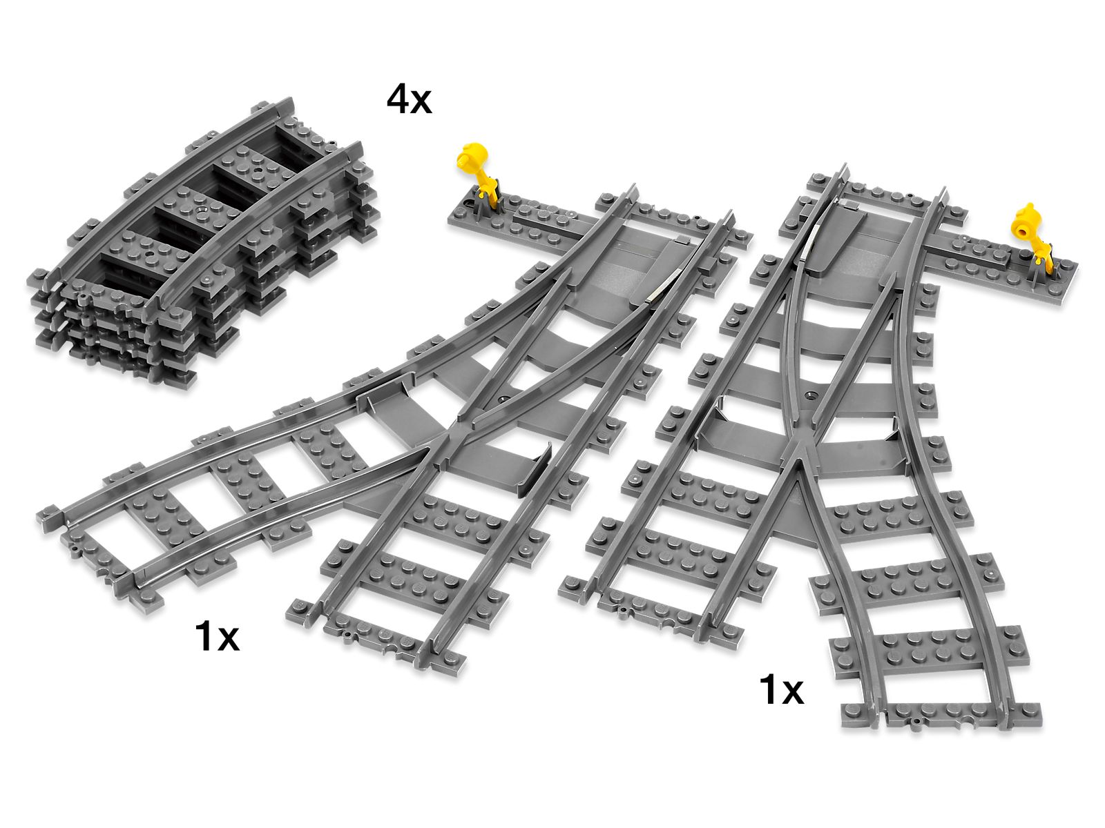Lego Switching Tracks for RC Trains