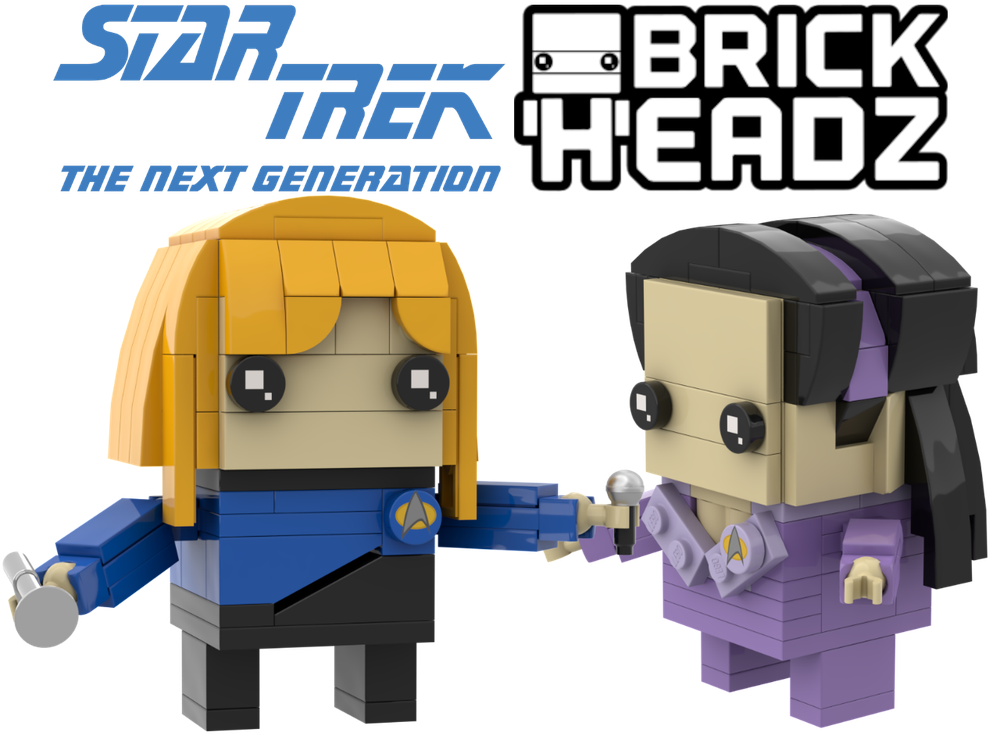 Lego Brickheadz Dre. Crusher & Deanna