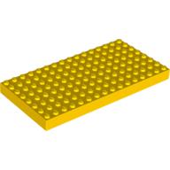 Lego Brick 8 x 16 / Yellow
