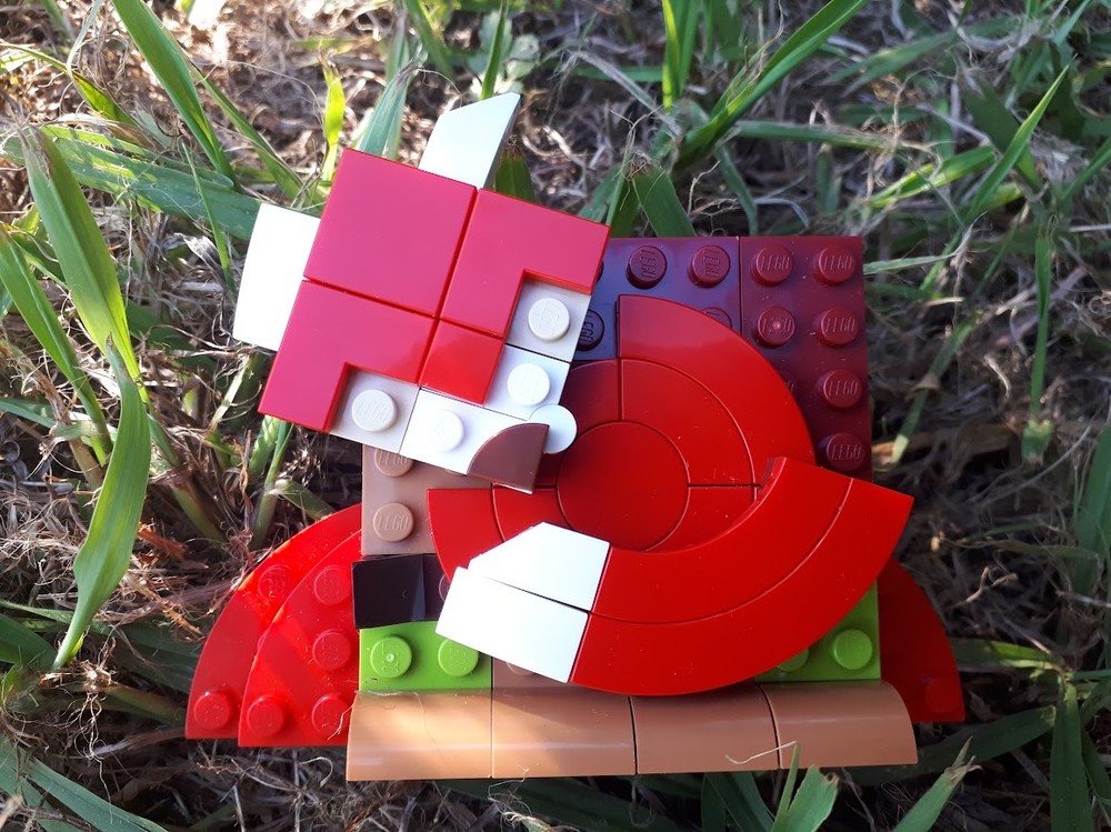 Lego Sleeping fox - Alternate Build