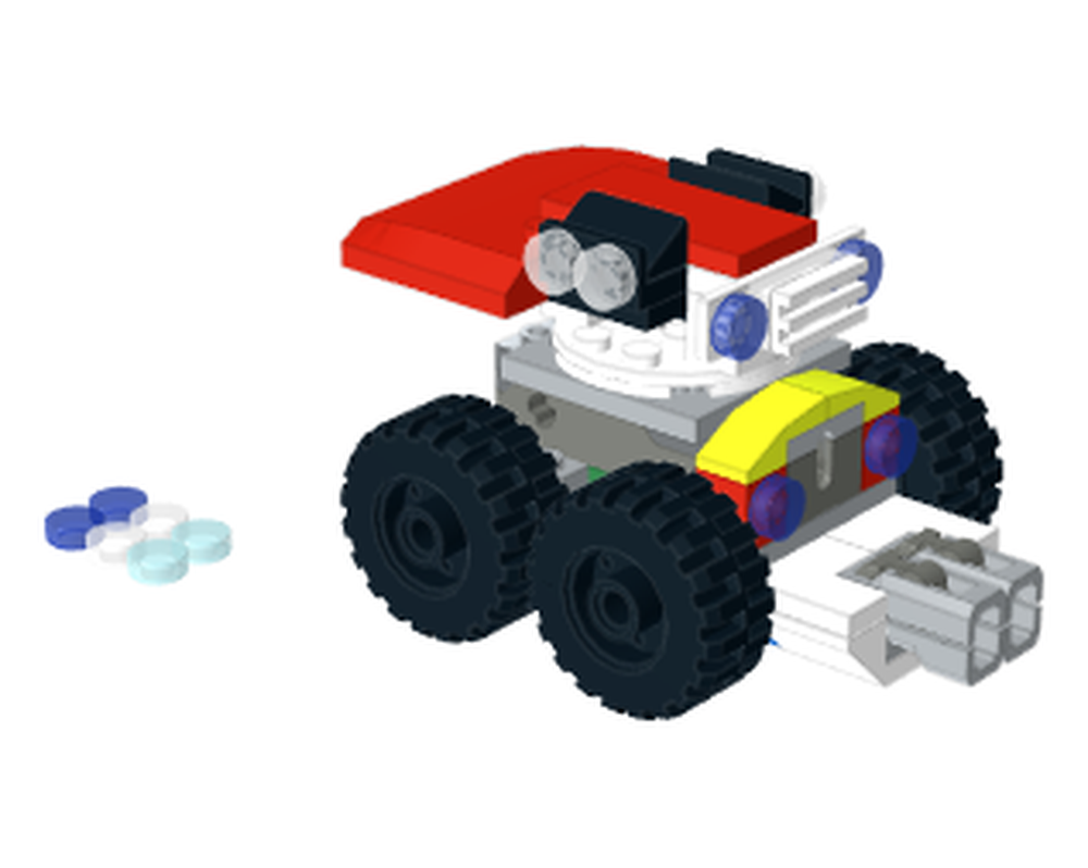 Lego Fire Rover