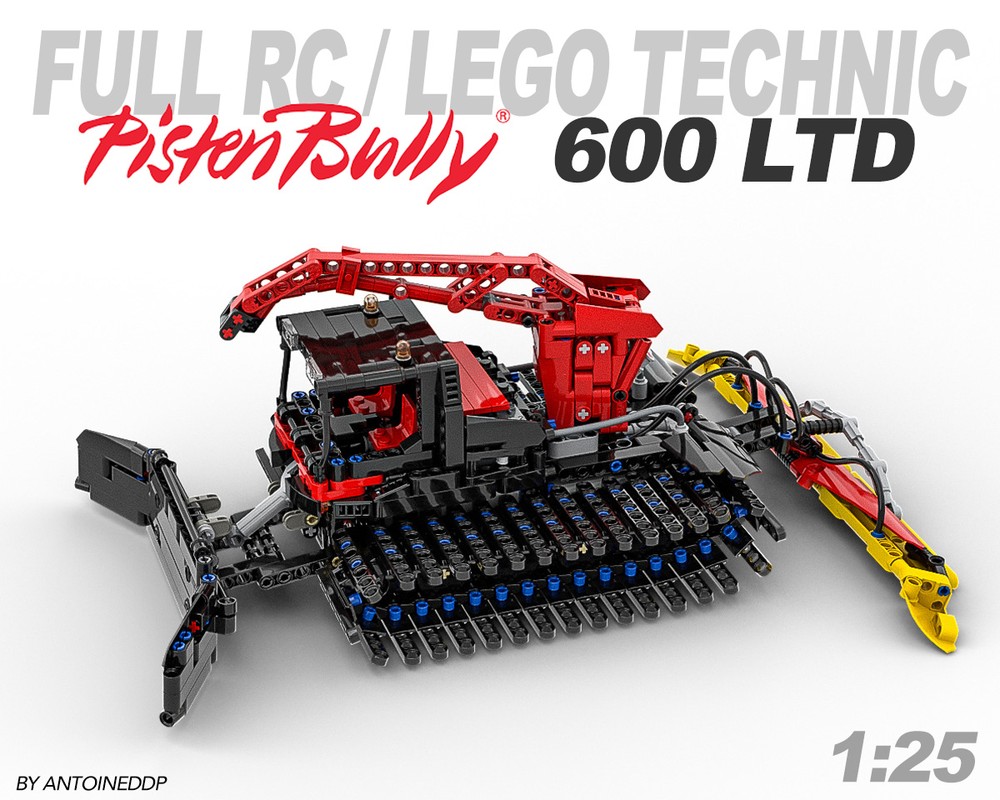 Lego RC Lego Pistenbully 600 LTD with Winch