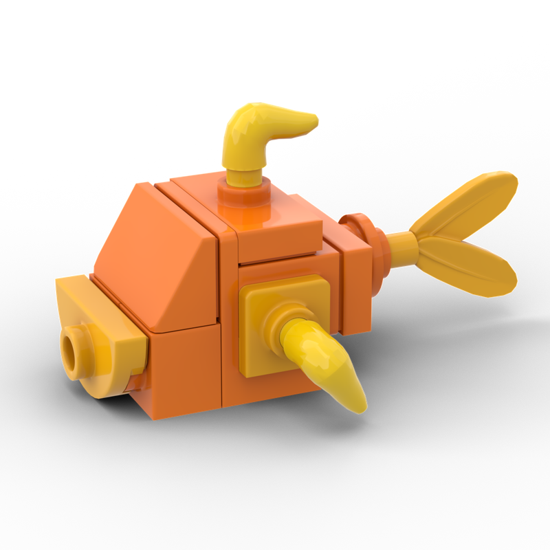 Lego Flopper Fish - Lego Fortnite