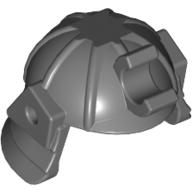 Lego Helmet Ninja, Samurai / Dark Bluish Gray