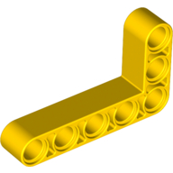 Lego Technic Beam 3 x 5 L-Shape Thick / Yellow
