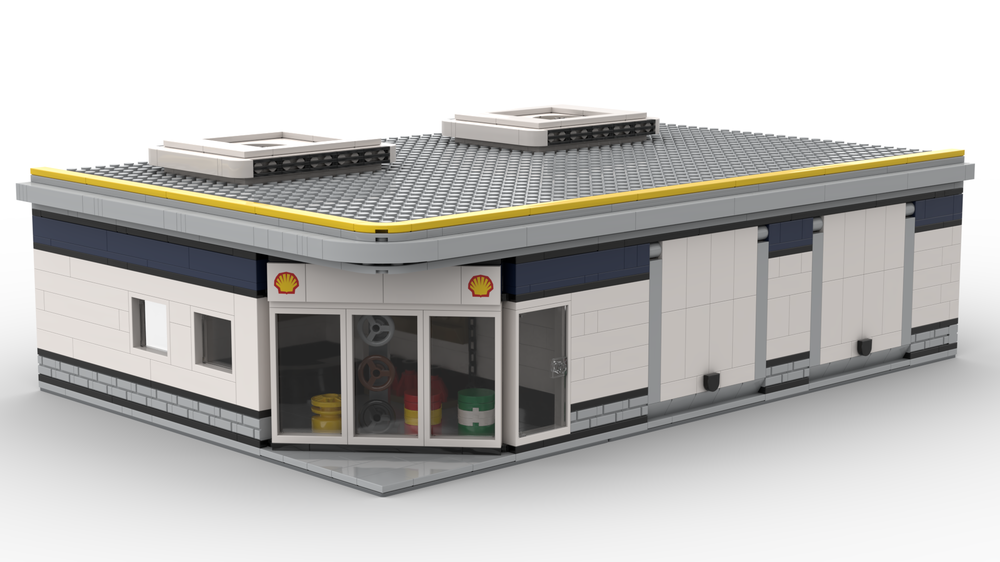Lego Car repair shop