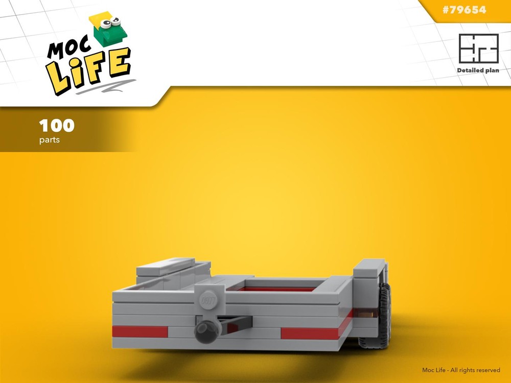 Lego Utility trailer U-haul