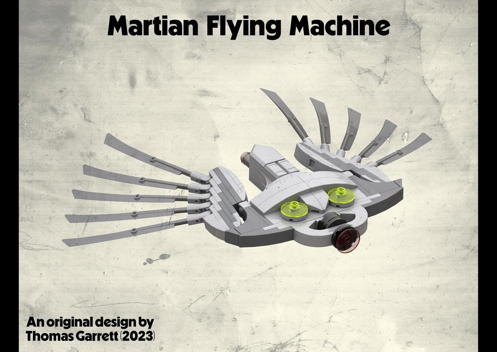 Lego Martian Flying Machine